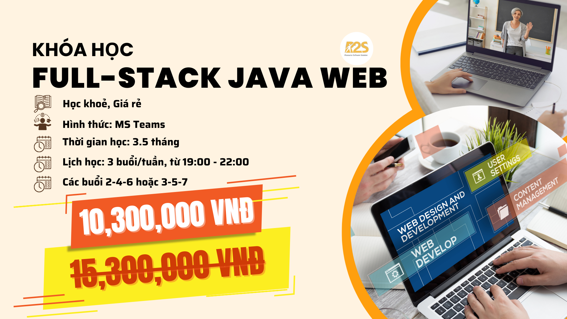 Khoá học Full-stack Java Web