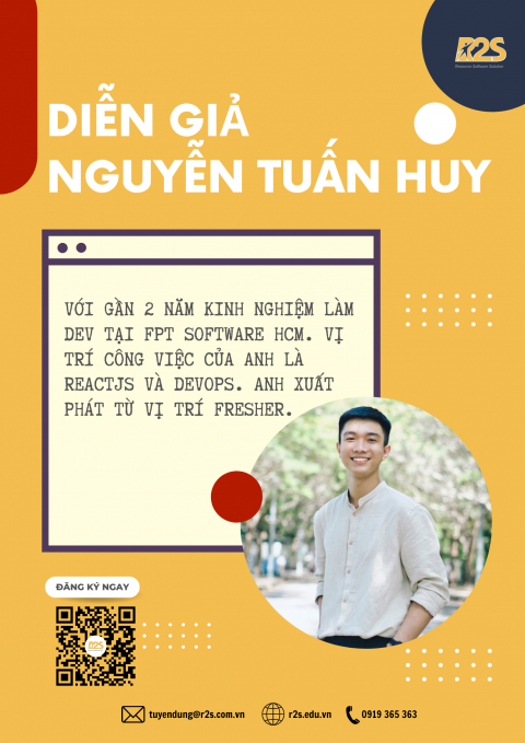 Giới thiệu diễn giả Huy