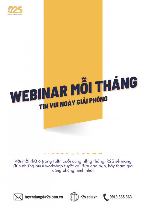 Hé lộ workshop mỗi tháng