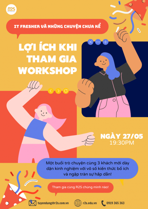 Lợi ích tham gia workshop