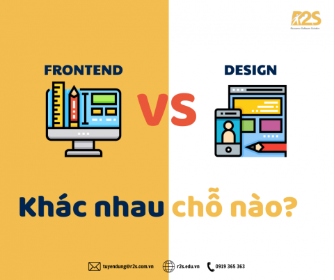 Frontend vs Design khác nhau chỗ nào