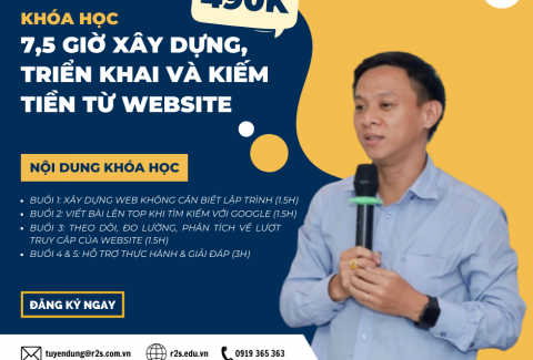 Khóa học làm web