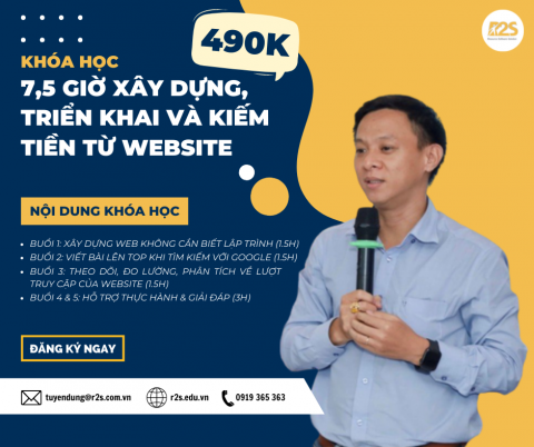 Khóa học làm web