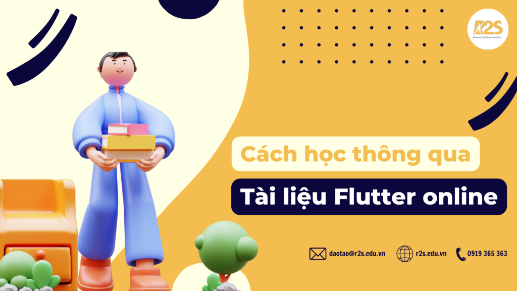 Cách học qua Tài liệu Flutter online