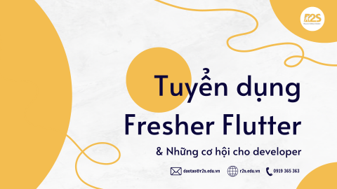 Tuyển dụng fresher flutter