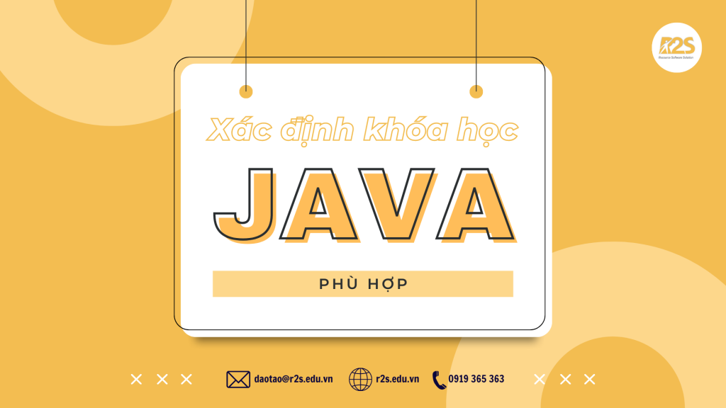 Xác định khóa học Java phù hợp