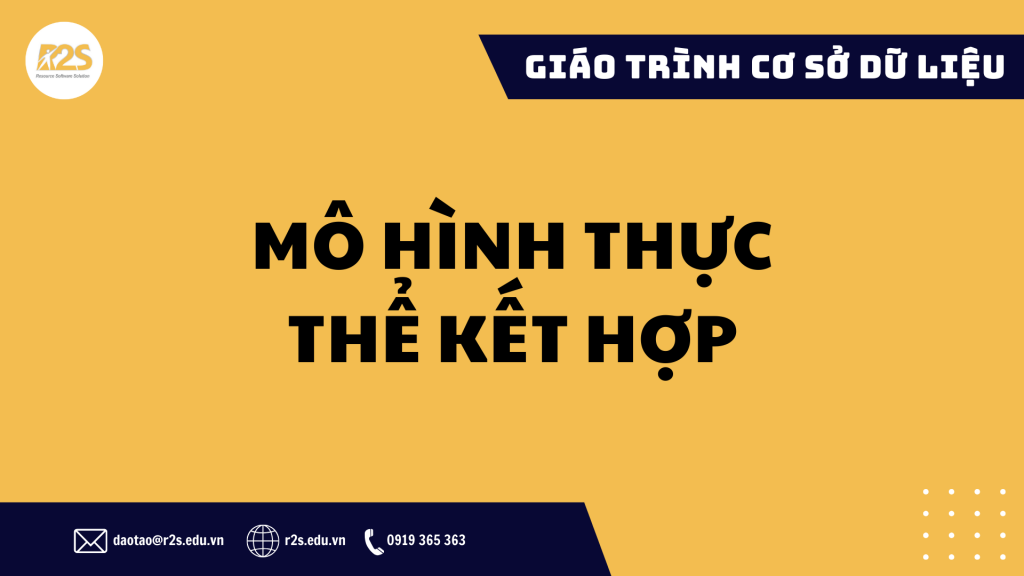 Mô hình thực thể kết hợp