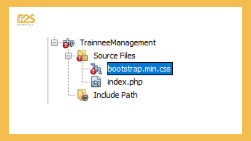 Copy tập tin bootstrap.min.css Lập trình Web với PHP và MySQL