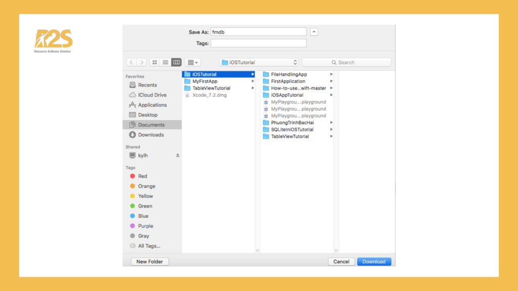 SQLite trong iOS