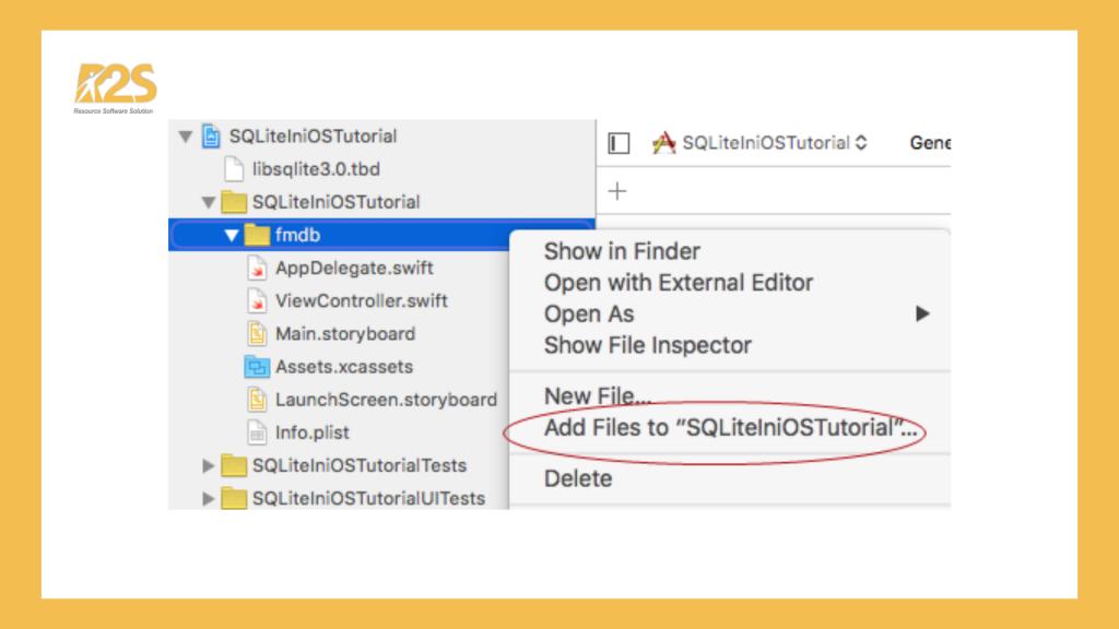 SQLite trong iOS