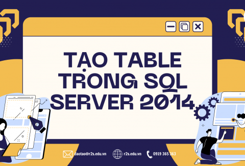 Tạo table trong SQL Server 2014